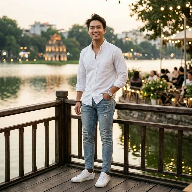 Gợi ý phối đồ nam — Lãng mạn và tươi sáng — ngày đẹp nhất để hẹn hò