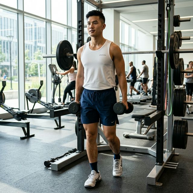 Gợi ý phối đồ nam — Thoáng mát, thấm hút mồ hôi khi tập luyện dưới nắng gắt