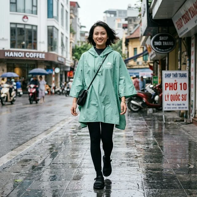 Gợi ý phối đồ nữ — Sẵn sàng 100% cho cơn mưa nhiệt đới bất chợt