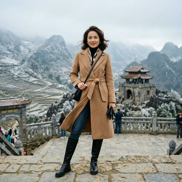 Gợi ý phối đồ nữ — Ấm áp, gọn gàng và đa năng — du lịch mùa lạnh