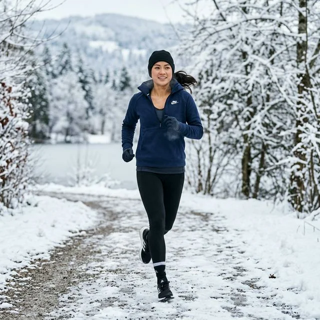 Gợi ý phối đồ nữ — Giữ ấm từ nhà — bứt phá khi vào guồng tập